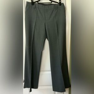 Dark gray trousers